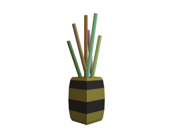 Squarepot bamboo artificial.nft