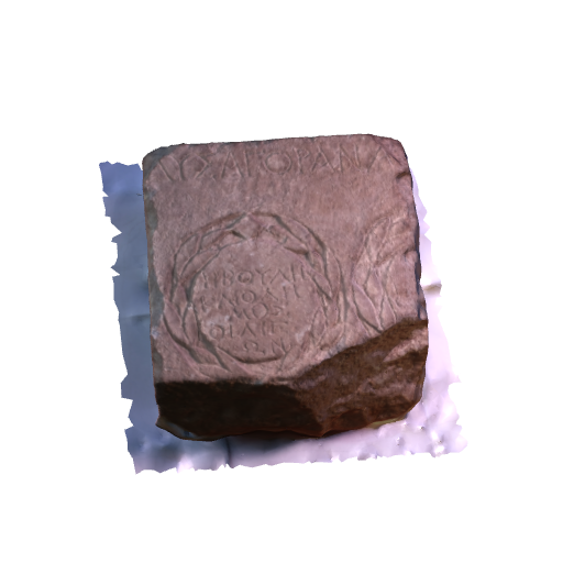 Photogrammetrical model of Troy inscription