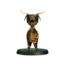 horn leopard Dog