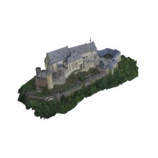 Vianden Castle in 3D