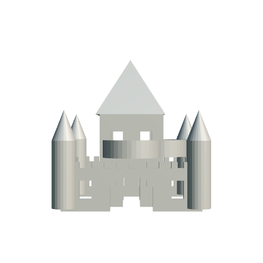 Замок 3D Tin