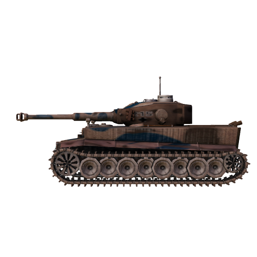 P3d In Tiger Tank - tiger 1 roblox model