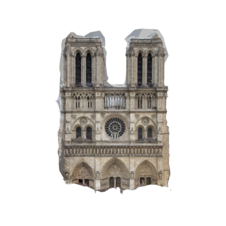 p3d.in - Fachada de Notre Dame (RC)