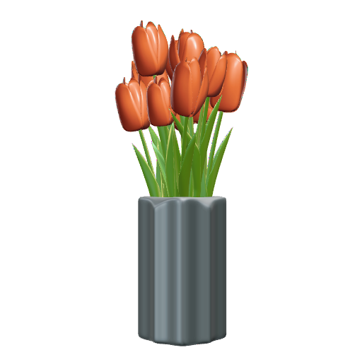 Bạn muốn tạo ra một không gian sống đầy tươi tắn và tràn đầy năng lượng? Hãy tải thử mô hình đồ trang trí bình hoa Tulip trên p3d.in, bắt đầu tạo ra một khu vườn nhỏ trong nhà và cùng nhau thưởng thức mùi hương thiên nhiên trong căn phòng của bạn.