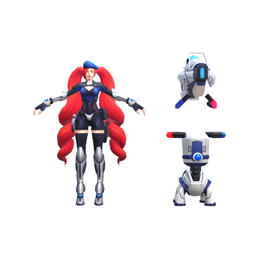 p3d.in Layla Skin S.A.B.E.R Breacher