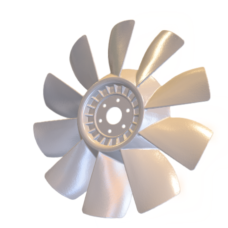 p3d.in - Komatsu radiator fan