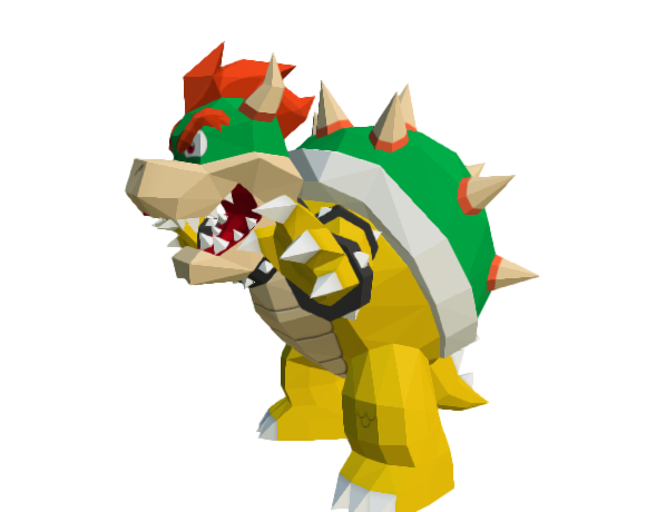 Bowser Koopa Papercraft