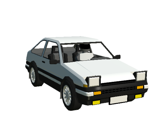 Toyota ae86 чертеж