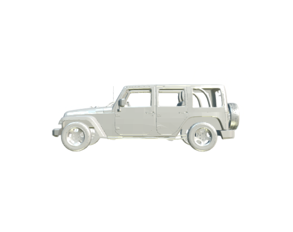  - Jeep Wrangler 3D PRINT READY