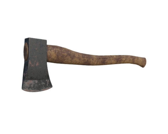 Worn axe