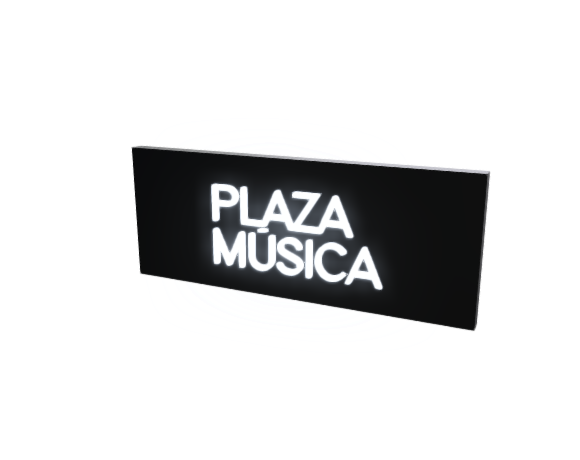 Plaza Musica Logo desde raster v3