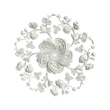 розетка наборная 16  гипсовая лепнина Аврора