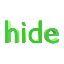 hide