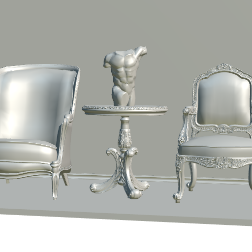 1D_Antique Chairs