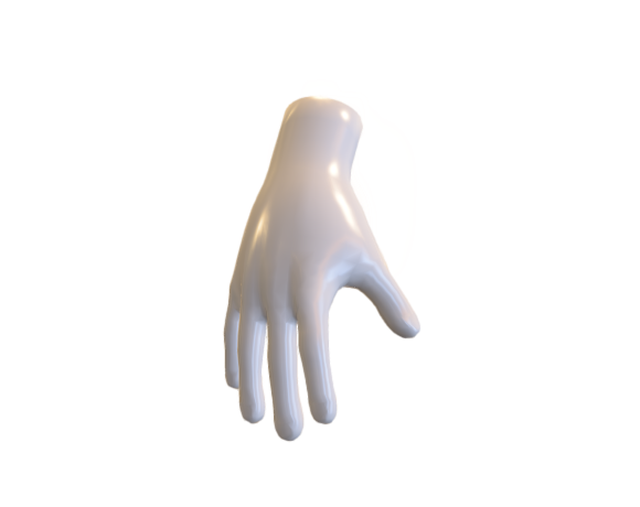 Low Poly Hand