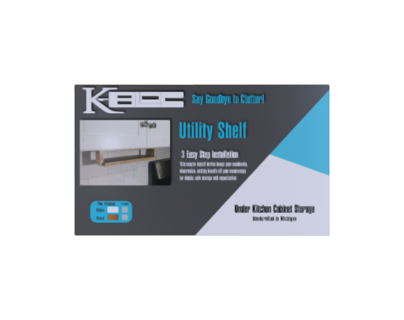 K-BLOCK - Utility Shelf - Closed