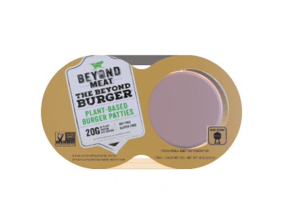 Beyond Meat Burger Package 3 - 3D