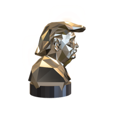 Donald Trump bust