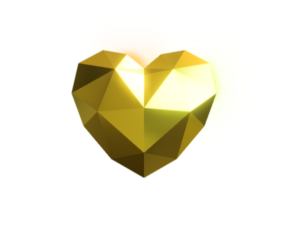 Polygonal  Heart 1