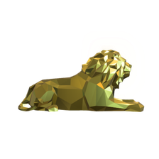Lion lying