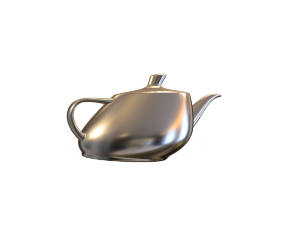 teapot isometric