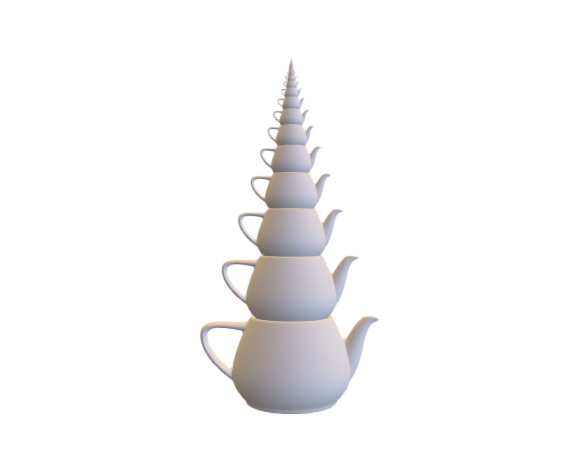 teapot scale 20pmesh