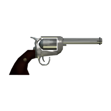 lowpoly revolver