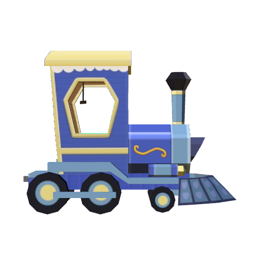 [LOE] Lowpoly Train [Textured]