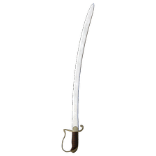 Turkish officer sword