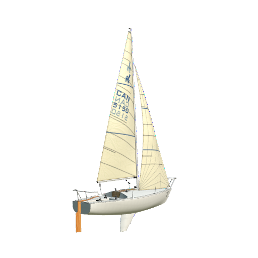 J24 sailing ship