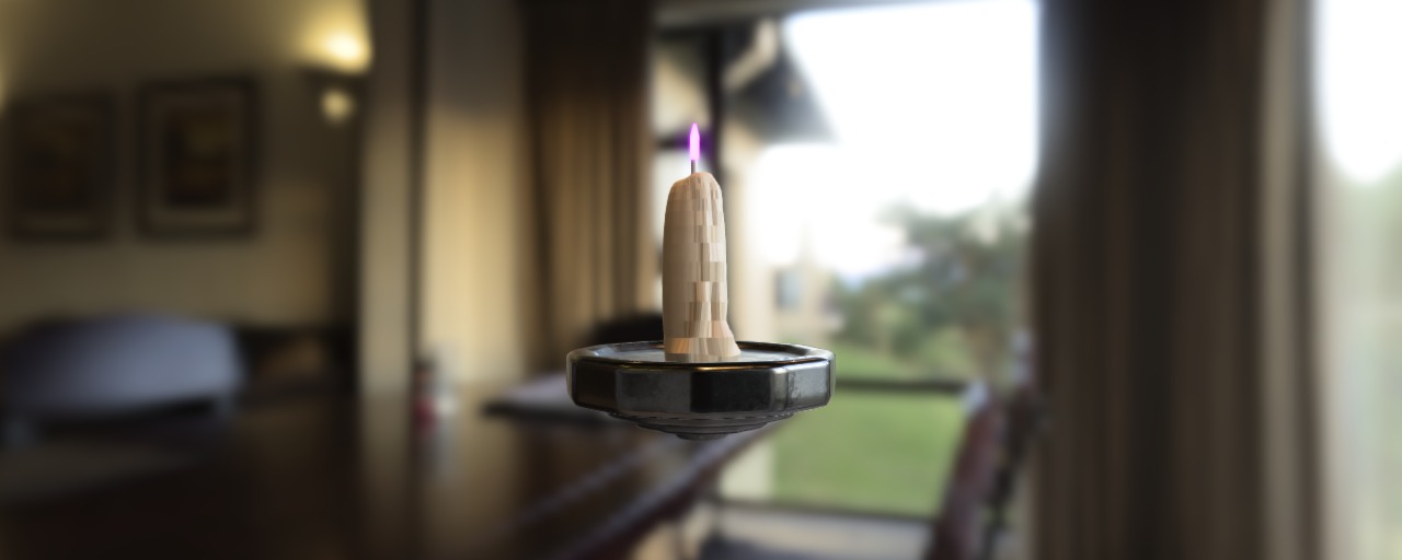 Low Poly Candle