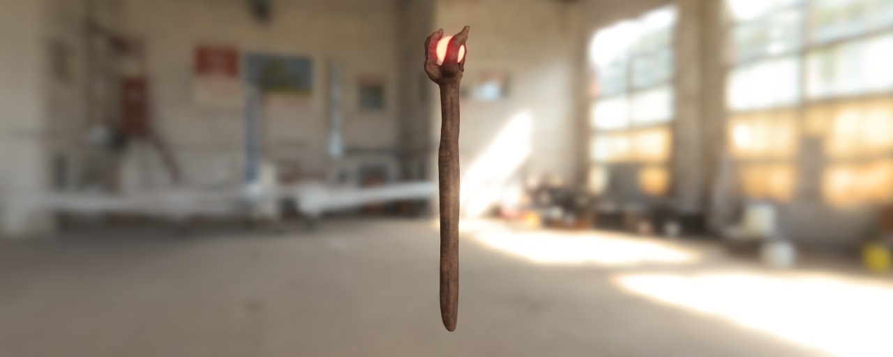 Staff Lowpoly