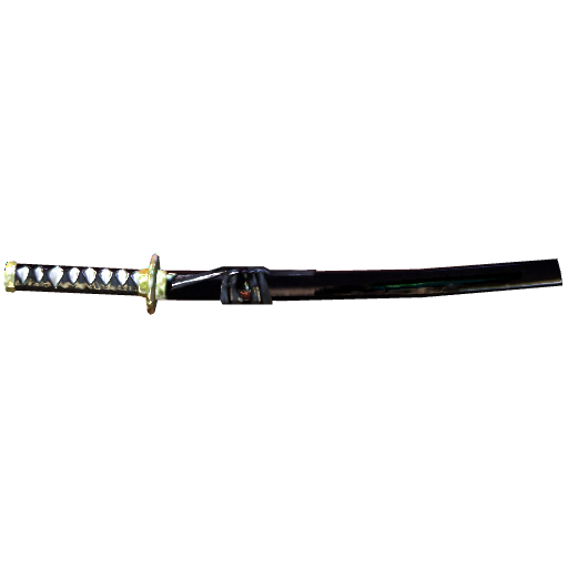 Wakizashi Sheathed