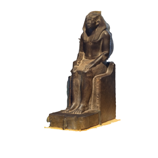 Seated Pharaoh in Brooklyn Museum