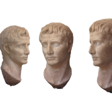 Getty Augustus Portrait Tripled
