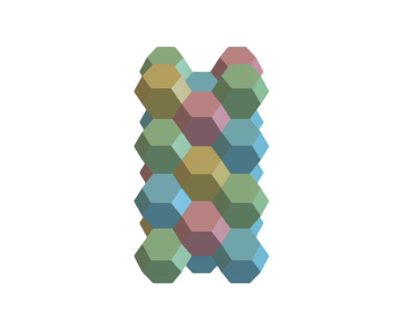 Trunc Octohedra Stack