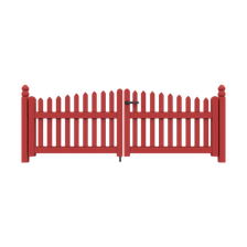 Pilmin fence gate red