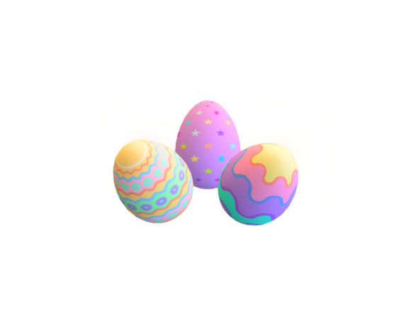 Easter Eggs - Purple Paradise nft