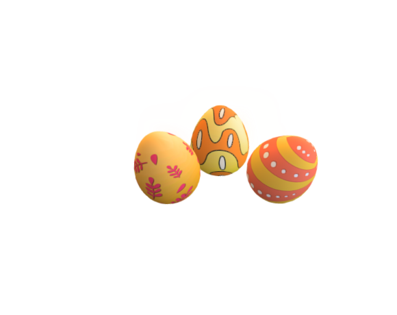 Golden Easter Eggs
