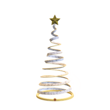 White Christmas Spiral