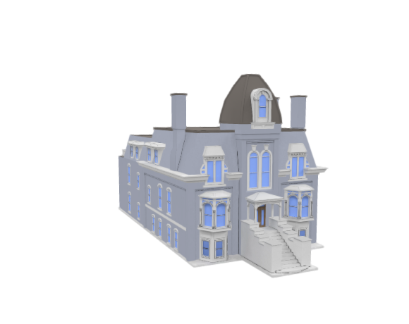 Master Builder - The Detroit Manor House - LoD 0