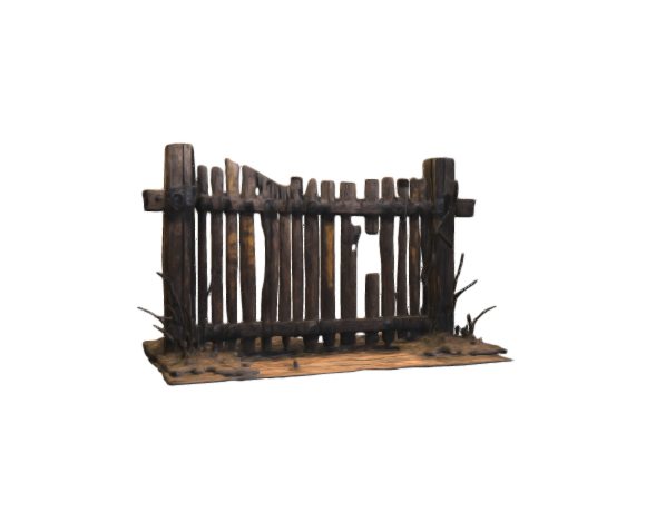 Apocalyptic Assets - Rotten Fence