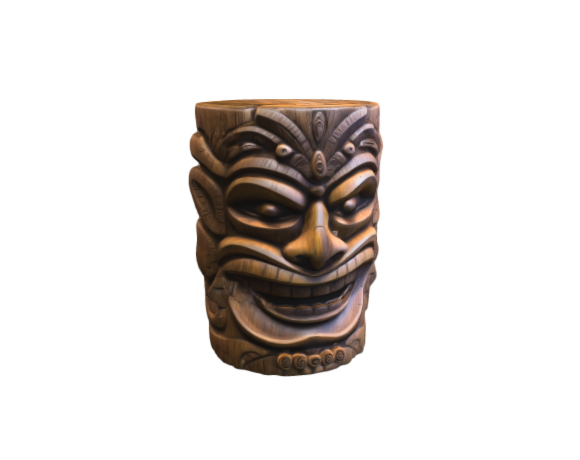 Cheeky Tiki - Willowstone Tiki Totem