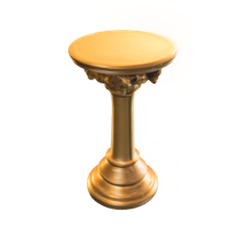 Flexatron 3000 - Solid Gold Pedestal