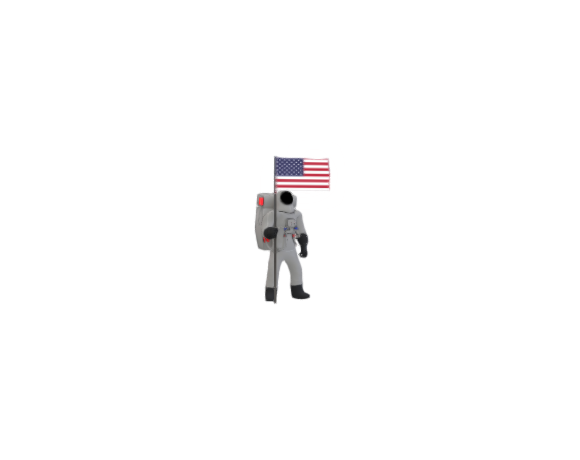 astronaut flag nft