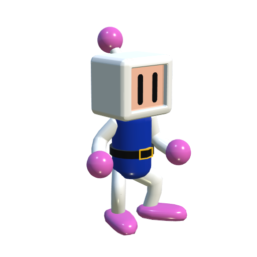 Bomberman (First model made in Maya)