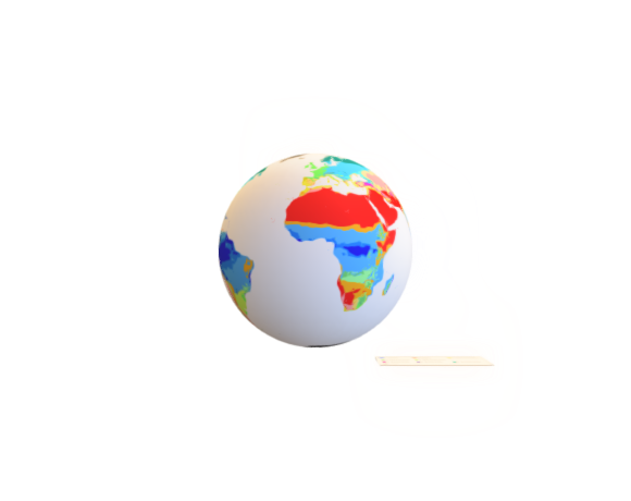 Climate classification map - Köppen