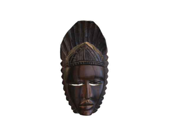 Portrait in mahogany 