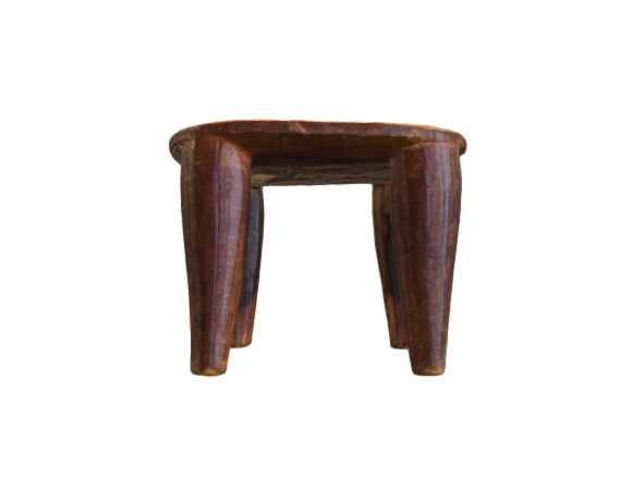 Nigerian common style wooden stool