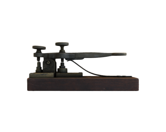 Morse-Vail Telegraph Key 